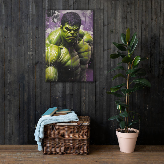 The Hulk Canvas Art